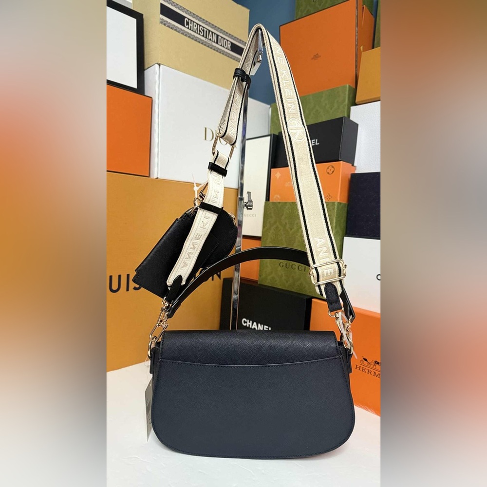 Anne Klein black Crossbody Bag
